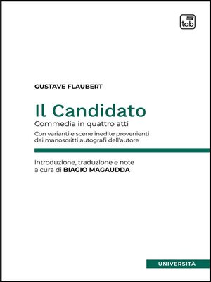 cover image of Il Candidato. Commedia in quattro atti